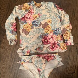 Zimmermann kids Floral Swimwear